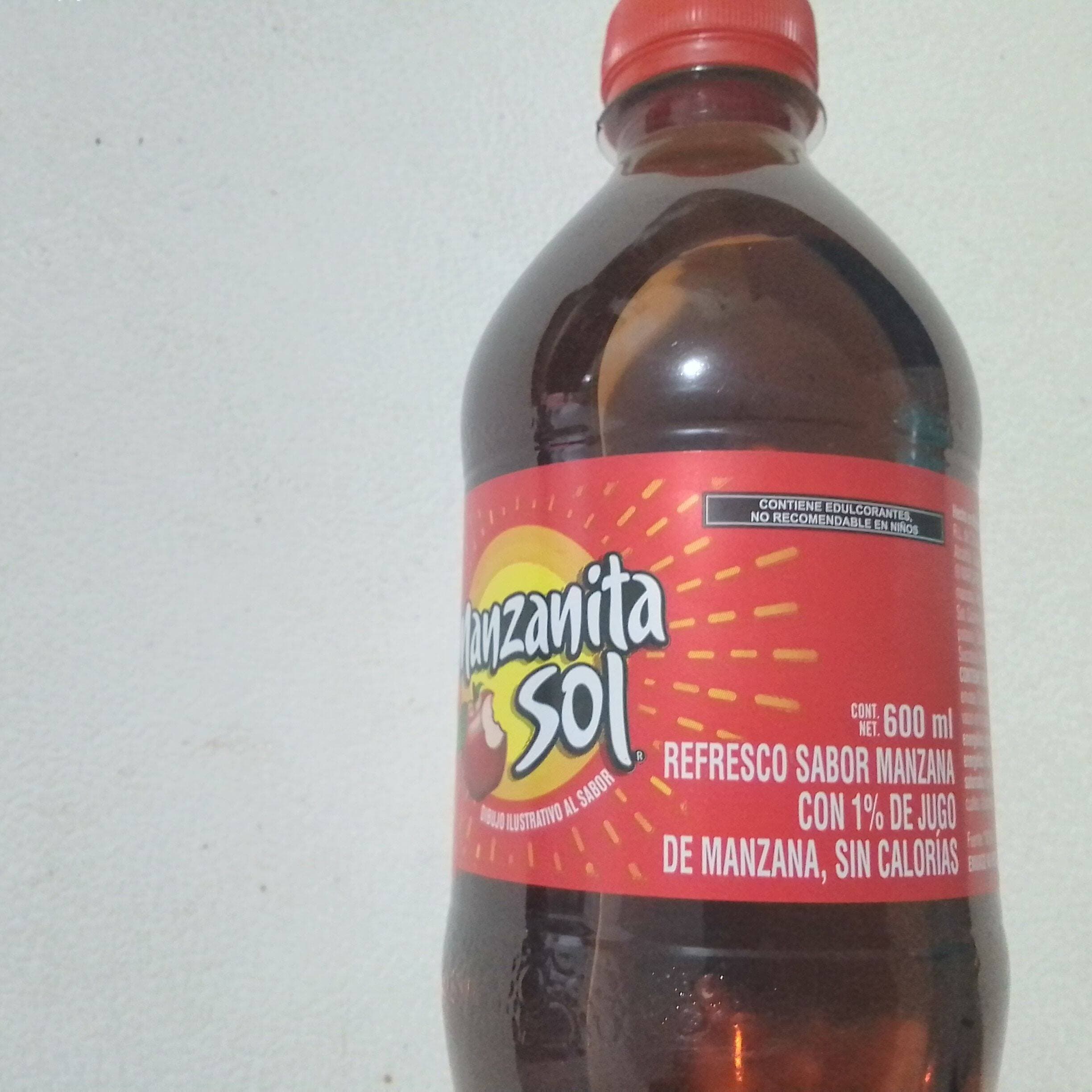 MANZANITA SOL PET DE 600 ML.