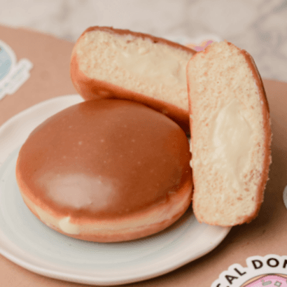 Maple Cream Donut
