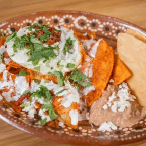 Chilaquiles Rojos Sencillos