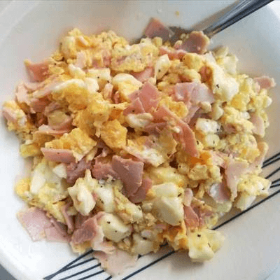 Huevo Con Jamón