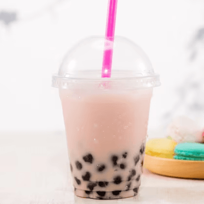 Bebida Con Tapioca, Sabor Fresa