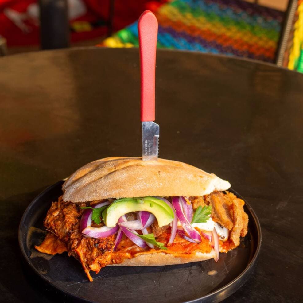 Torta de Chilaquiles