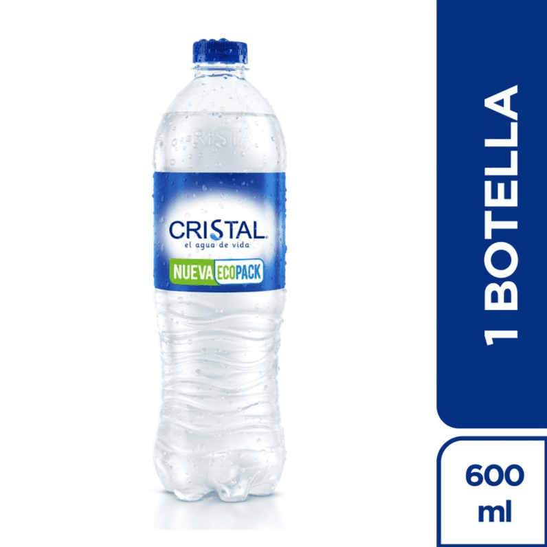 Agua Cristal en Botella 600 ml