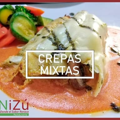 Crepas Mixtas (3 piezas)