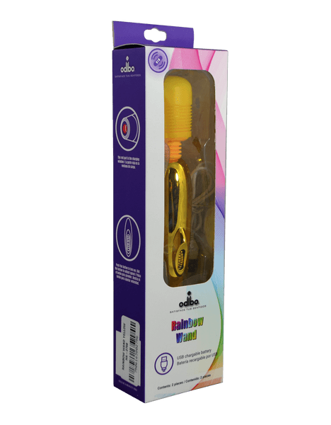 ODIBO RAINBOW WAND USB RECHARGEABLE GOLD