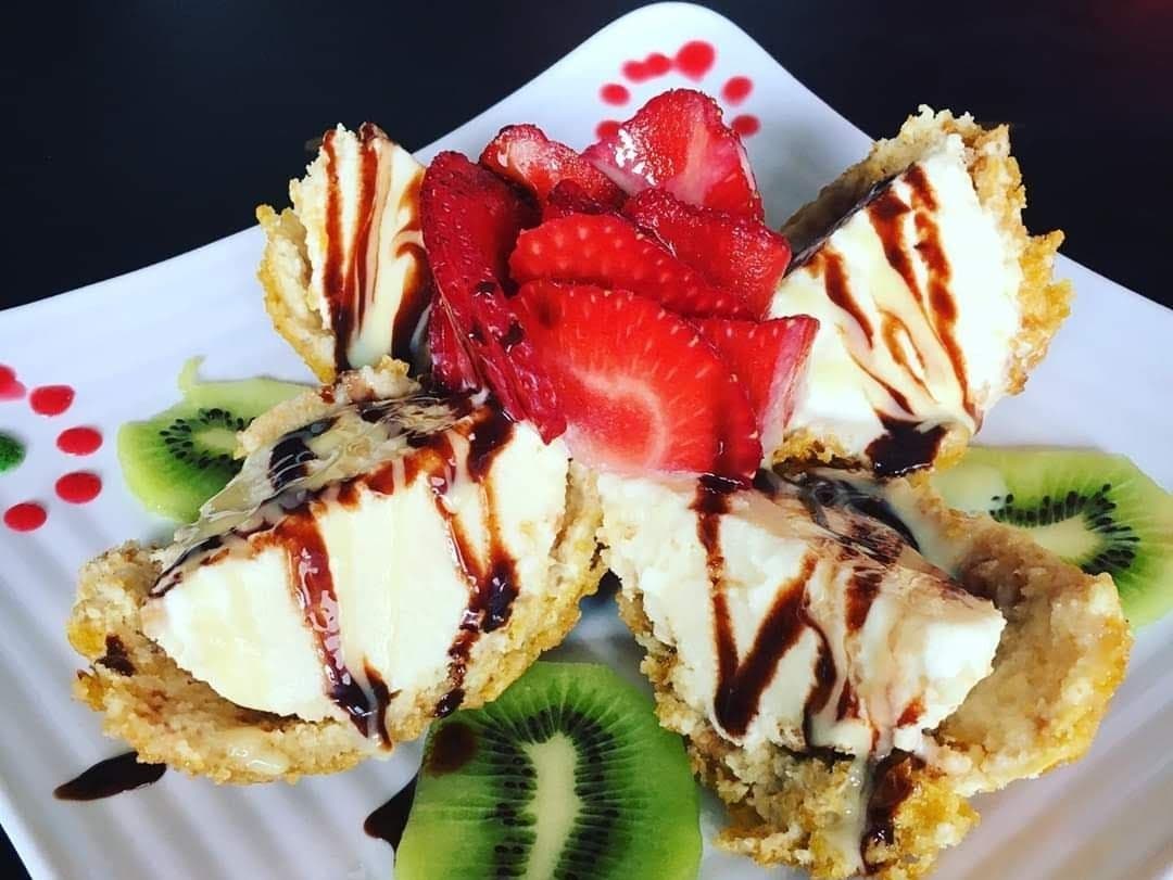 Helado frito