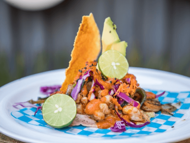 Taco de Camarón Diablo