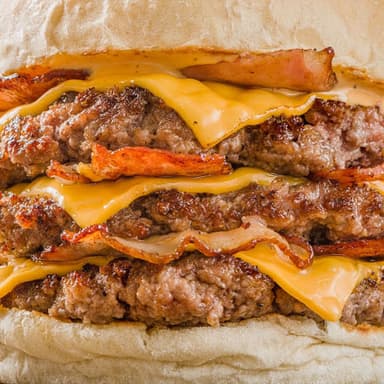Triple Bacon + papas