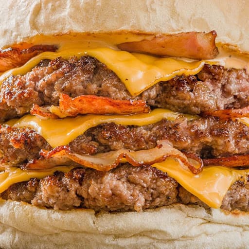 Triple Bacon + papas