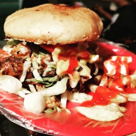 Hamburguesa Choriqueso