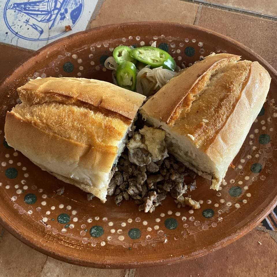 Torta de Asada con Queso