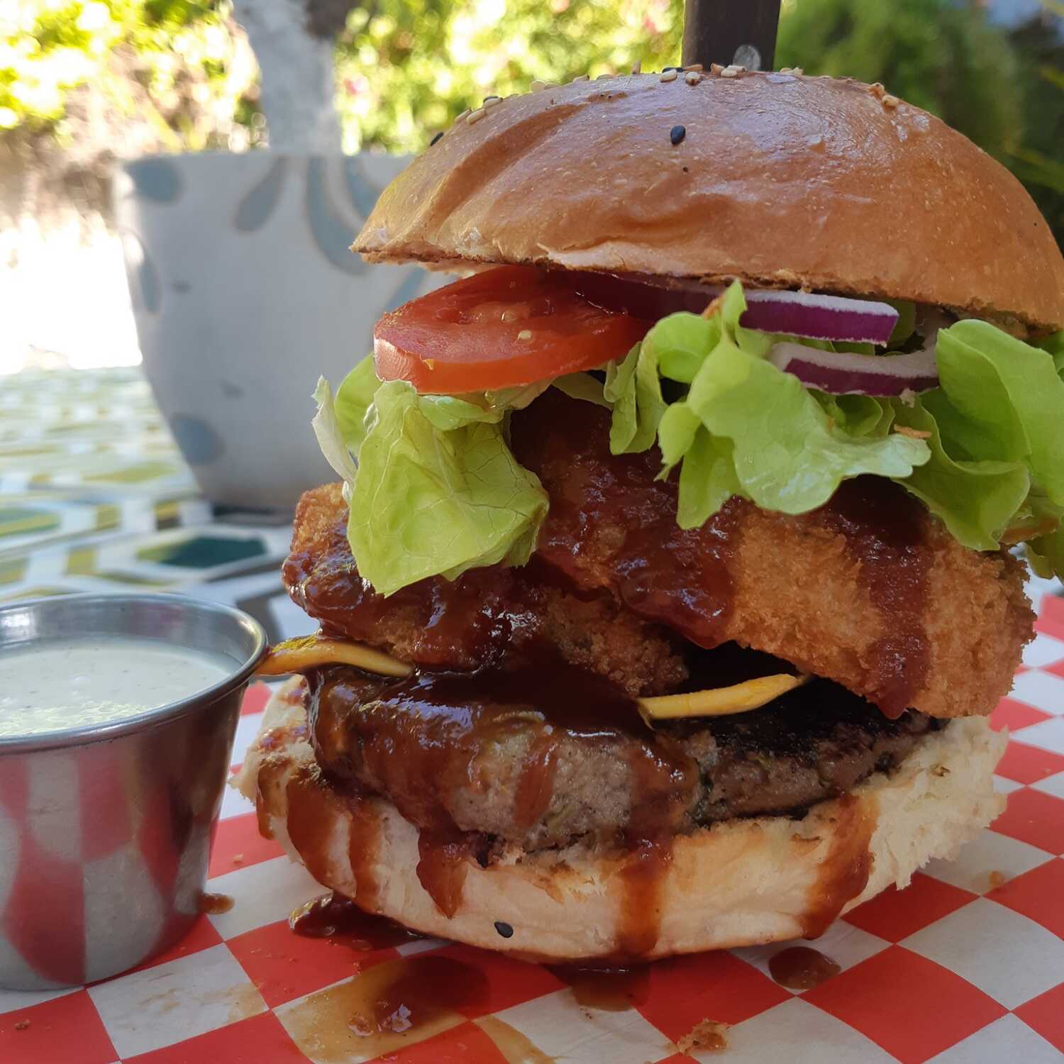 Hamburguesa BBQ
