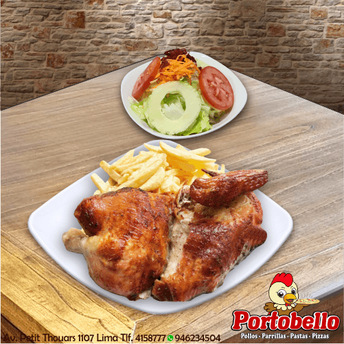 ½ Pollo a la Brasa