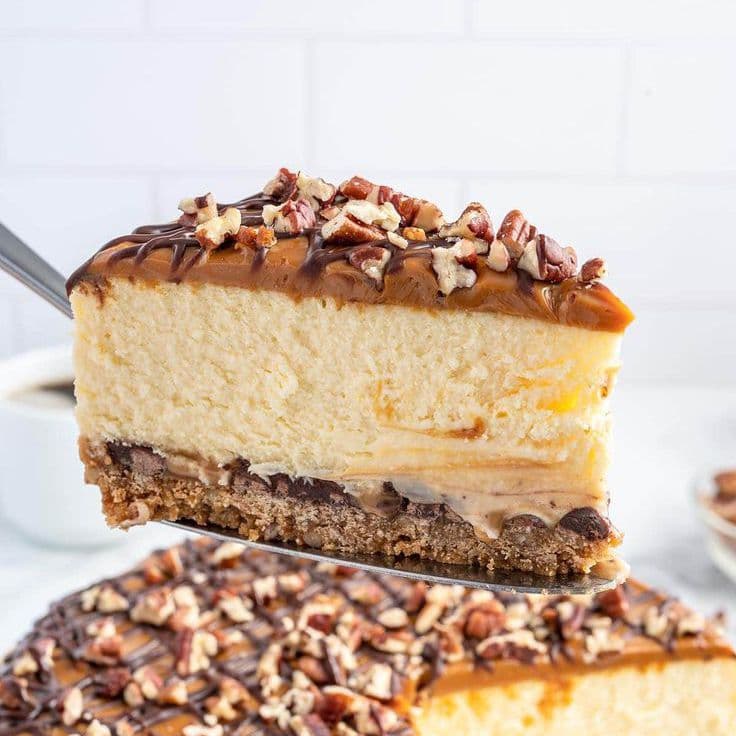 Rebanada Cheesecake de Chocolate