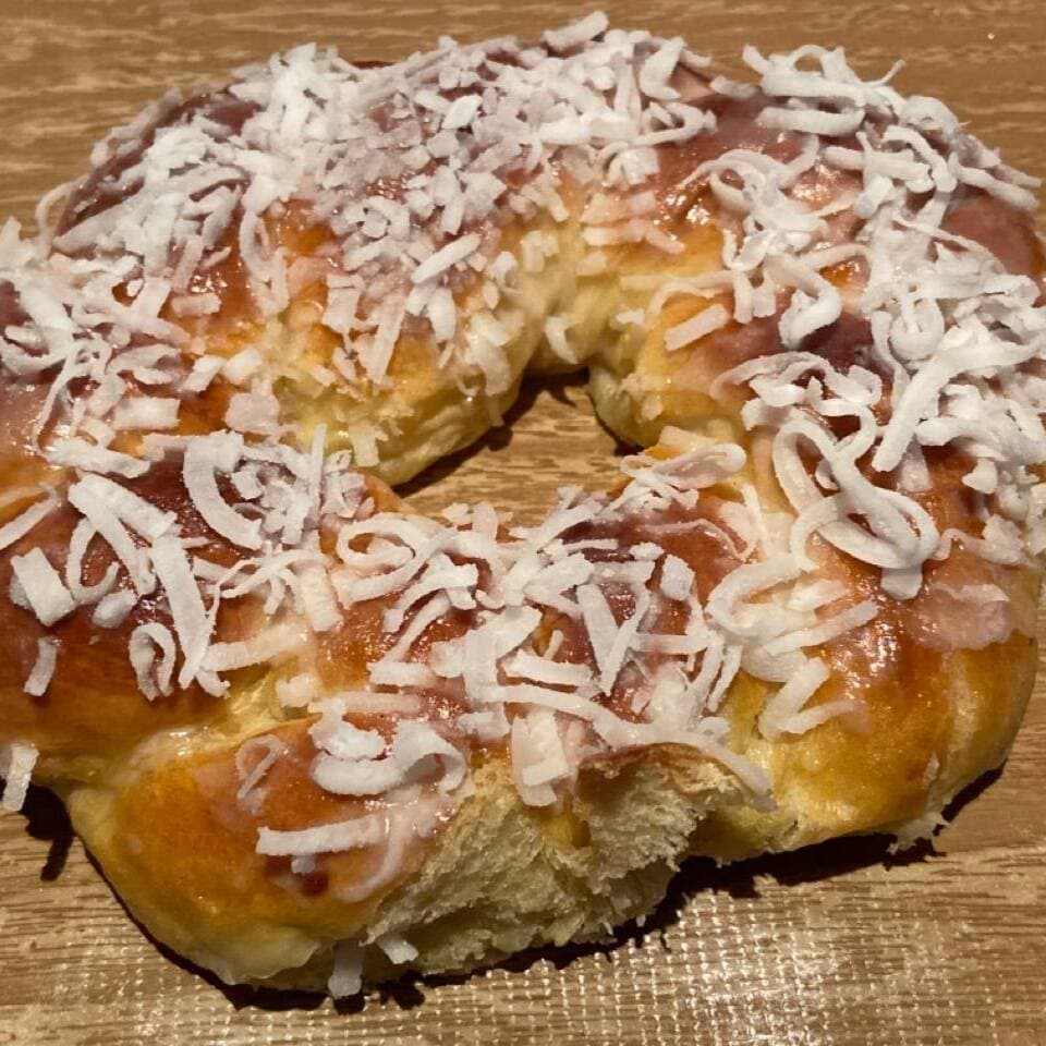 Rosquilla Glaseada con Coco