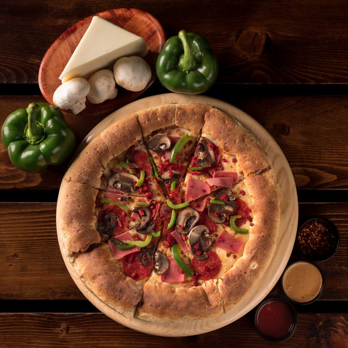 Pizzeta de Chorizo.