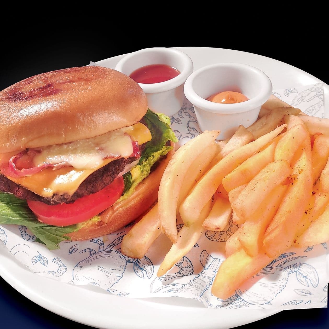 Hamburguesa de Res