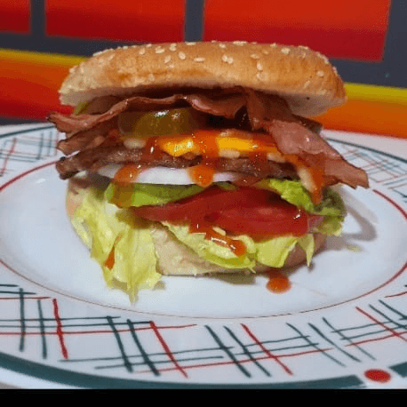Hamburguesa Doble
