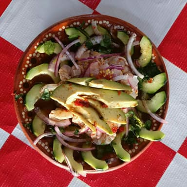Aguachile rojo de camaron