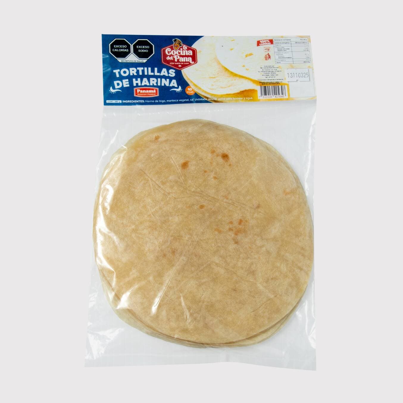Tortilla de Harina 10 Piezas