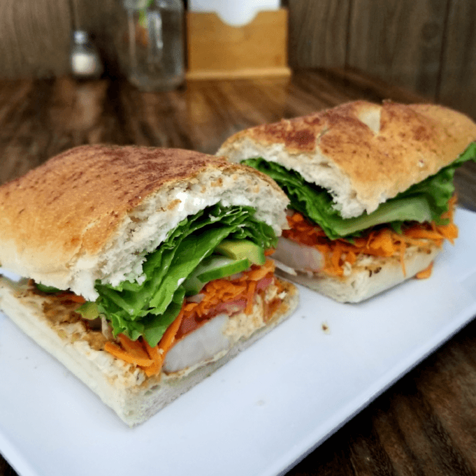 Baguette de Camarones