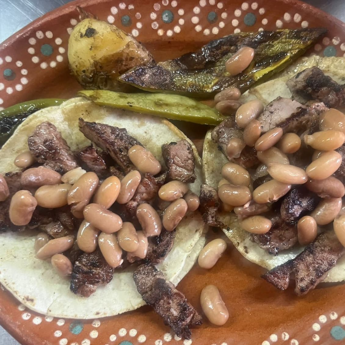 Taco de  Arrachera