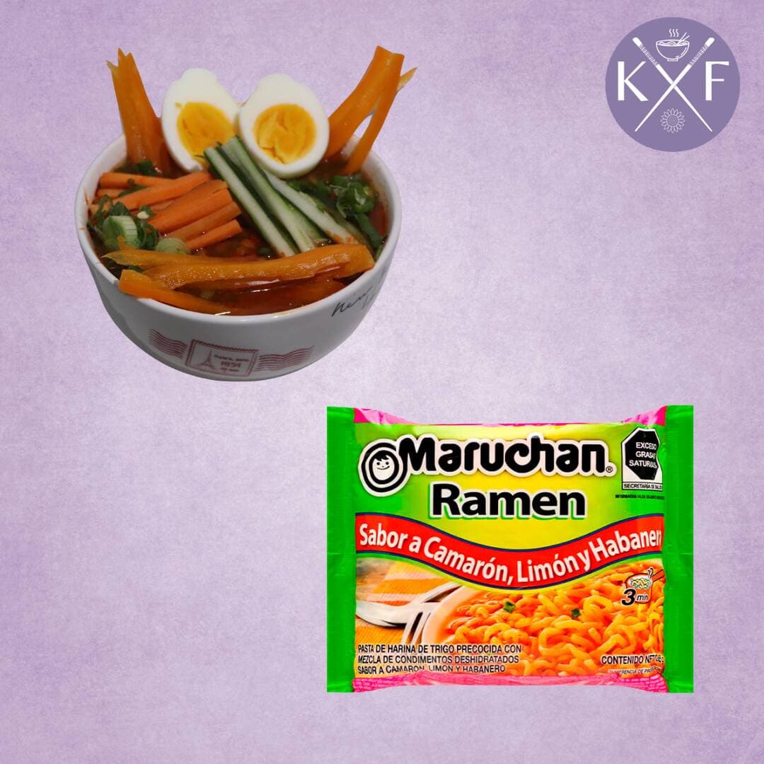 Ramen Camaron, Limon y Habanero
