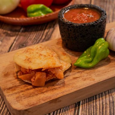 Gordita Papa con Chorizo