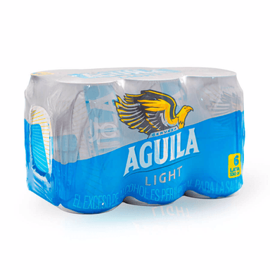 cerveza aguila ligth six pack