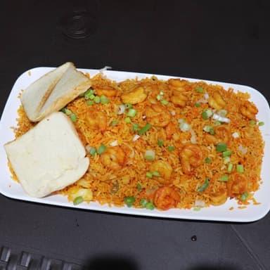 ARROZ CON CAMARON MEDIO