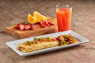 Ham and Cheese Omelette