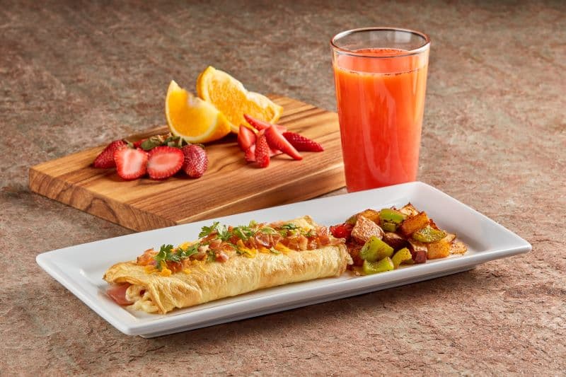 Ham and Cheese Omelette