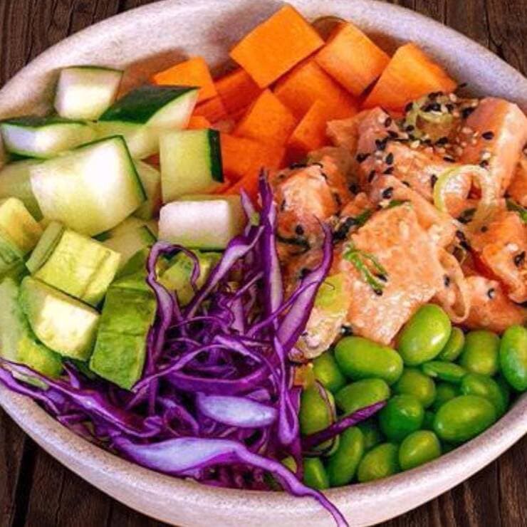 Poke Bowl Salmon🎏