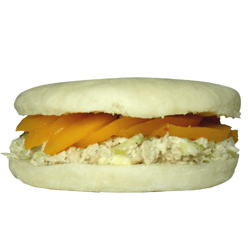 Pita con Pollo y Durazno
