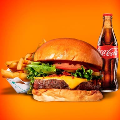 ANGUS CON PAPAS Y REFRESCO