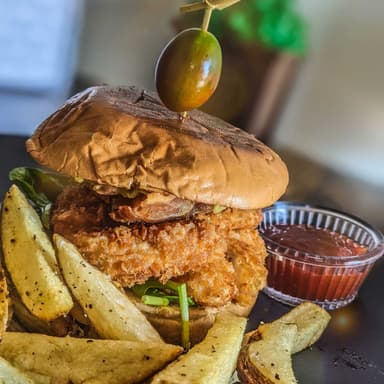 Crispy Chicken BBQ Sandwich