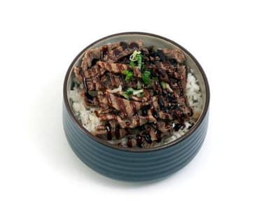 Bowl Tazón de Carne de Res con Arroz Blanco
