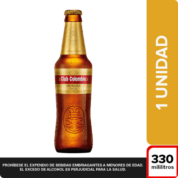 Cerveza Club Colombia Dorada