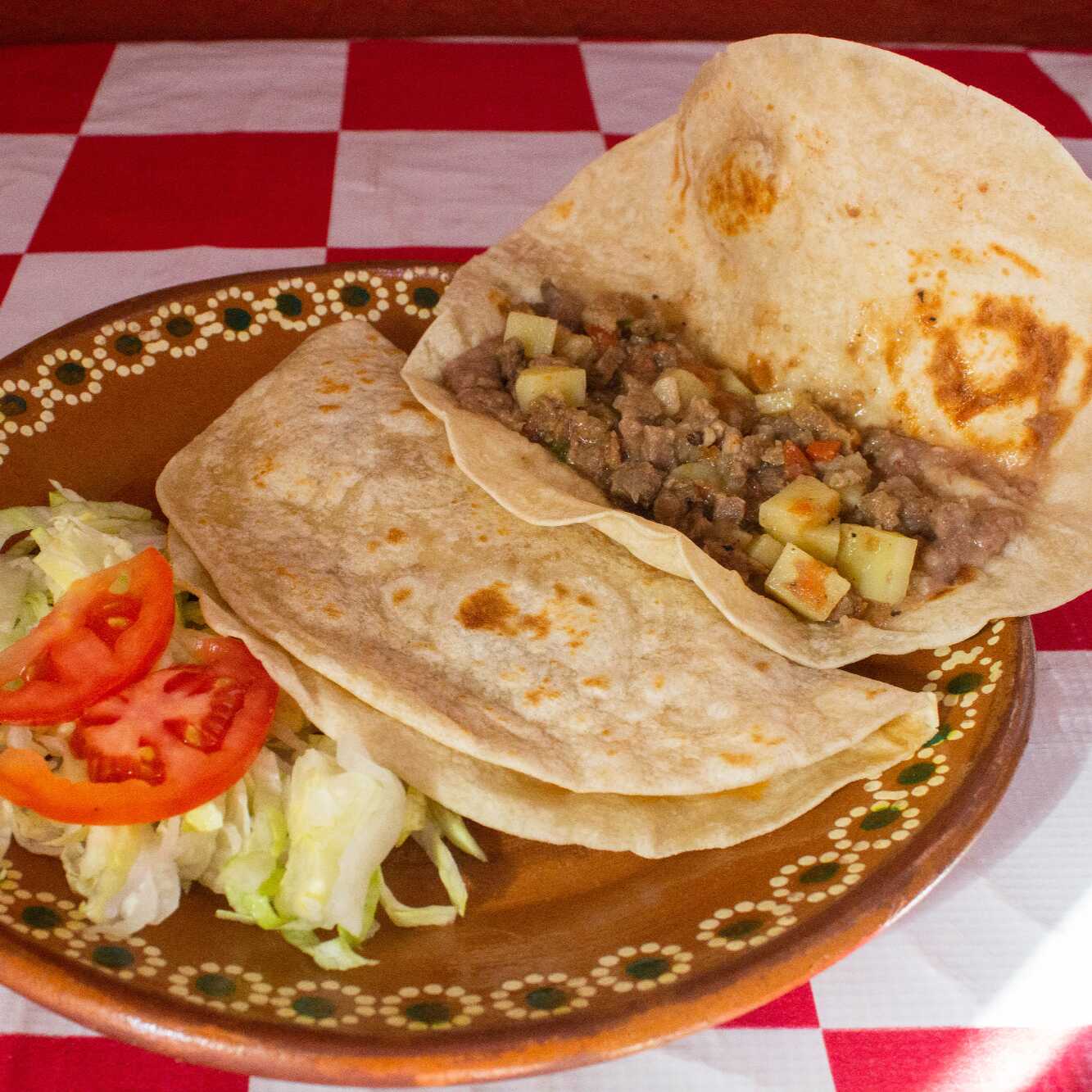 Combo-2 Tacos de Harina + Refresco