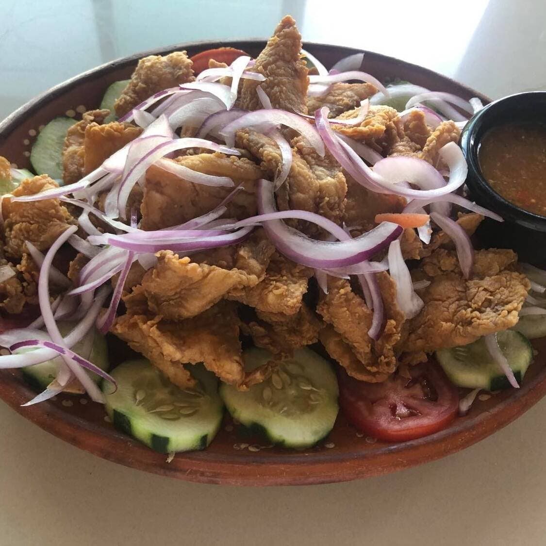 Medio Kilo de Chicharrón de Pescado