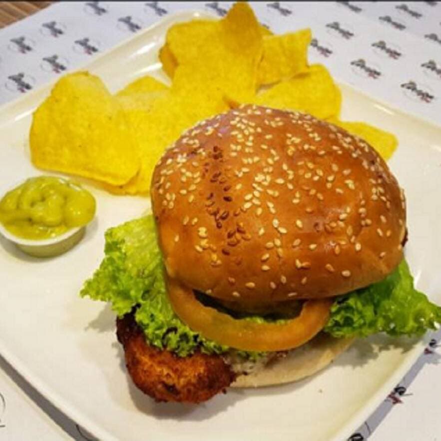 Hamburguesa Pollo BBQ