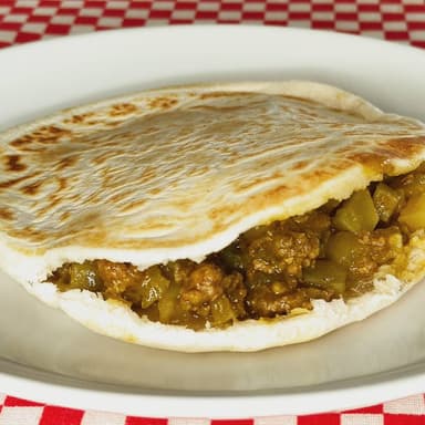 Gordita Harina Picadillo Verde