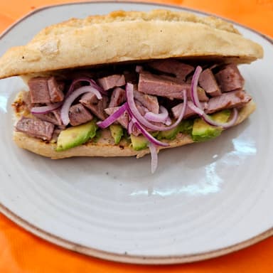 Lonche de Arrachera