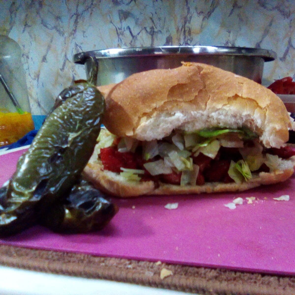 Lonche de Pavo