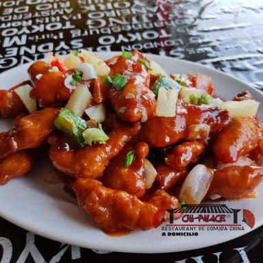 Pollo ó Puerco Agridulce