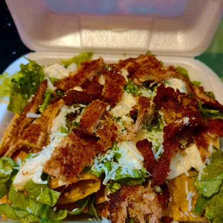enchiladas con milanesa