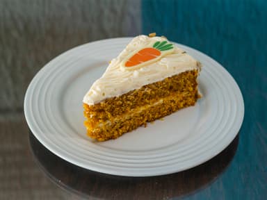Rebanada de Pastel de Zanahoria