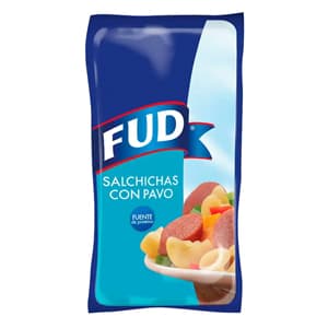 SALCHICHA DE PAVO FUD A GRANEL 250 GR