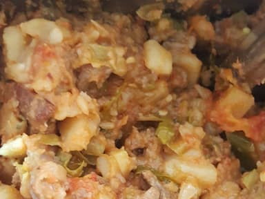 Taco de Bistec con Papas