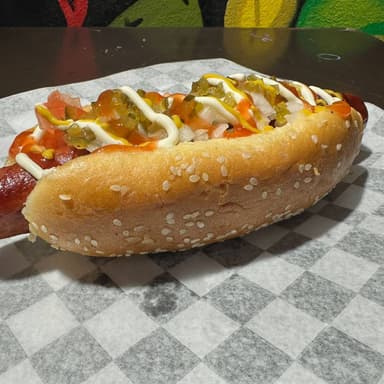 Combo-Hawaiian Dog + Soda Pepsi